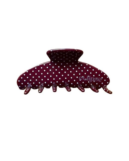 Eclipse Purple Plum Dots
