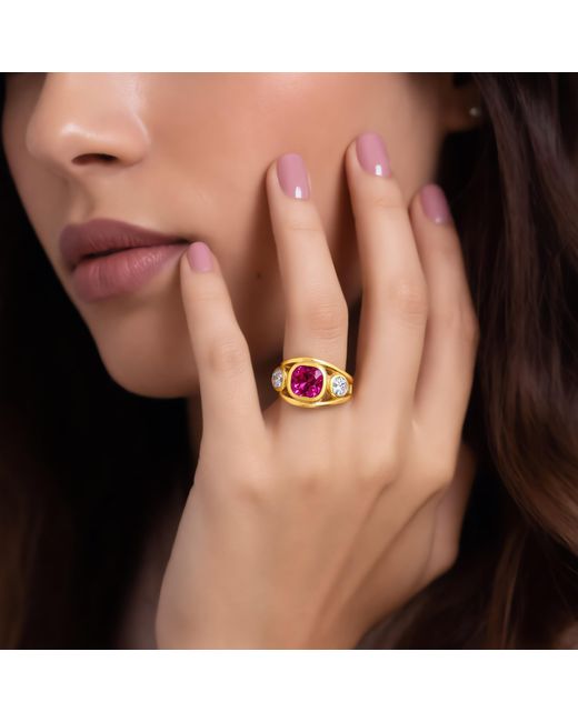 GEM BAZAAR Pink The Ophelia Ring