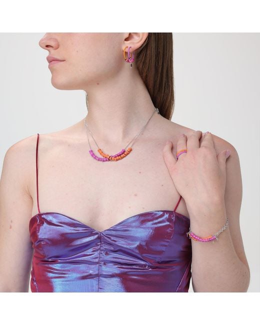 Pinnole Pink From Dusk Till Dawn Thin Ring Stack