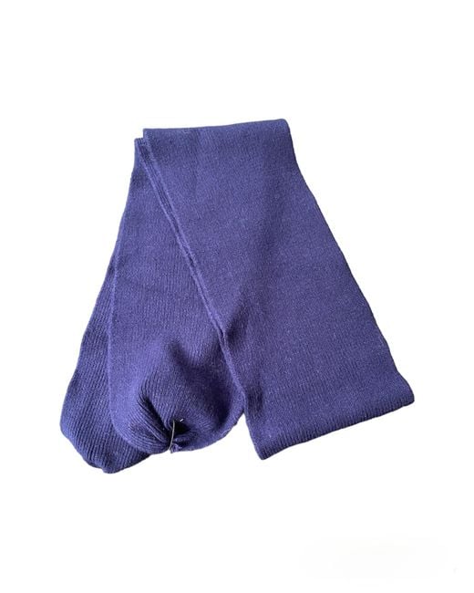 Lula-Ru Blue Cashmere Scarf