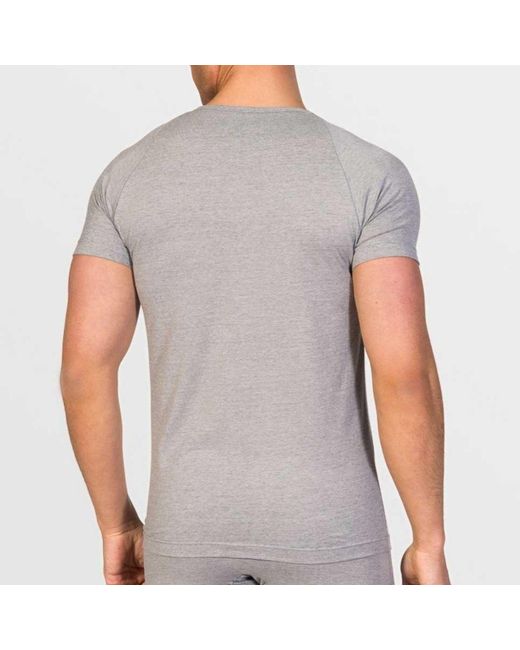 Zd - Zero Defects Gray Round Neck T-Shirt for men