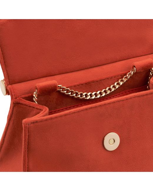 Fable England Red Lovebirds Mini Top Handle Tote
