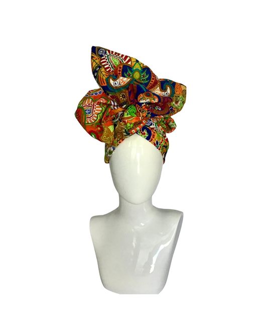 Romer Millinery Multicolor Twisturban Turban