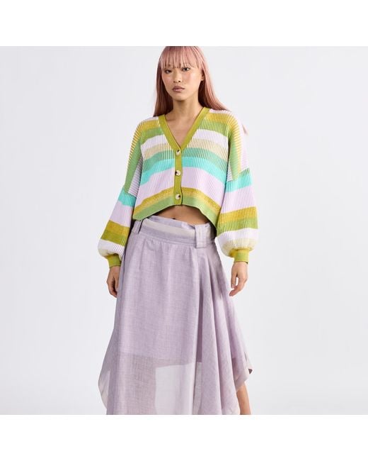 Dref Yellow Gelato Cardigan