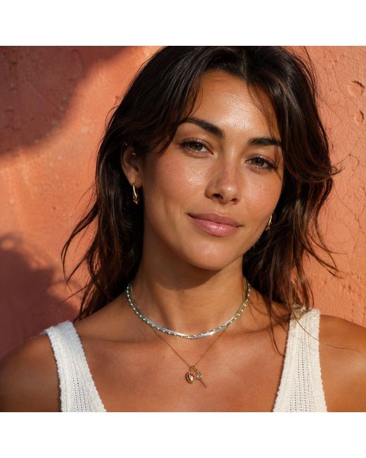 Hye Jane Jewelry Metallic Serena Tennis Necklace