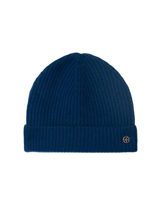 Bel Cashmere Blue Denim Cashmere Hat for men