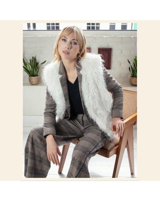Nooki Design White Scandi Gilet