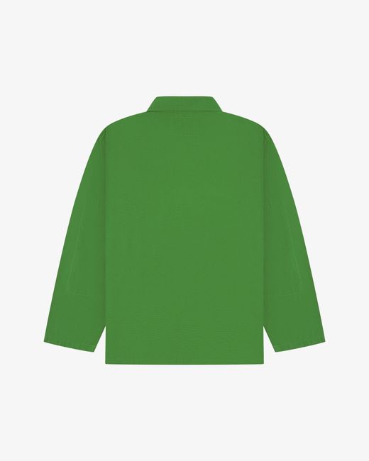 Uskees Green Overshirt for men