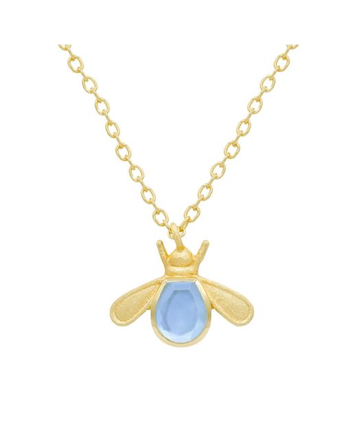 Marcia Moran Metallic Bumble Necklace