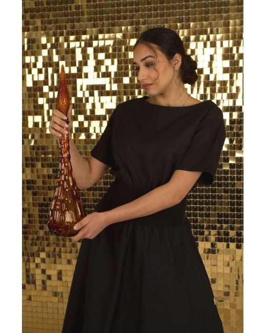 Frock Tales Black Orchis Dress