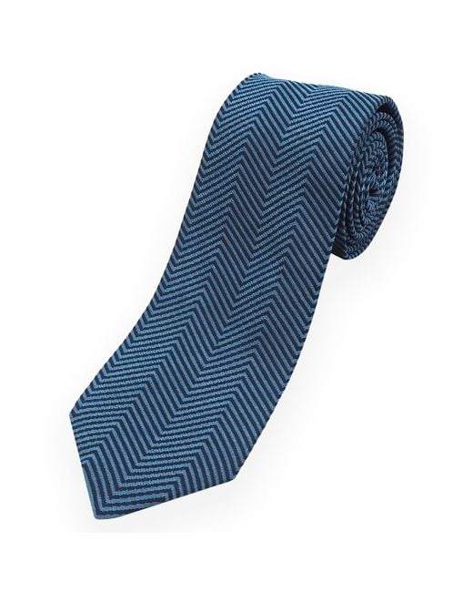 Peper Harow - Made in England Blue Lux Taylor Tie & Socks Groom's Set for men