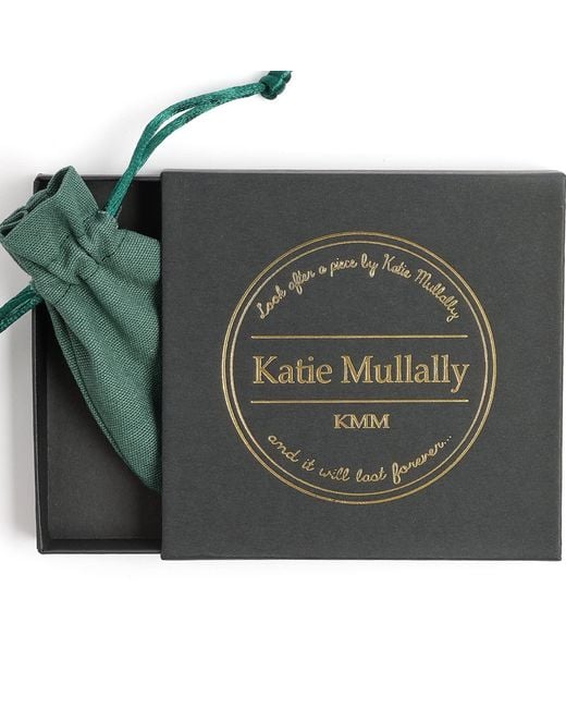 Katie Mullally Metallic Shamrock Charm Necklace Plated