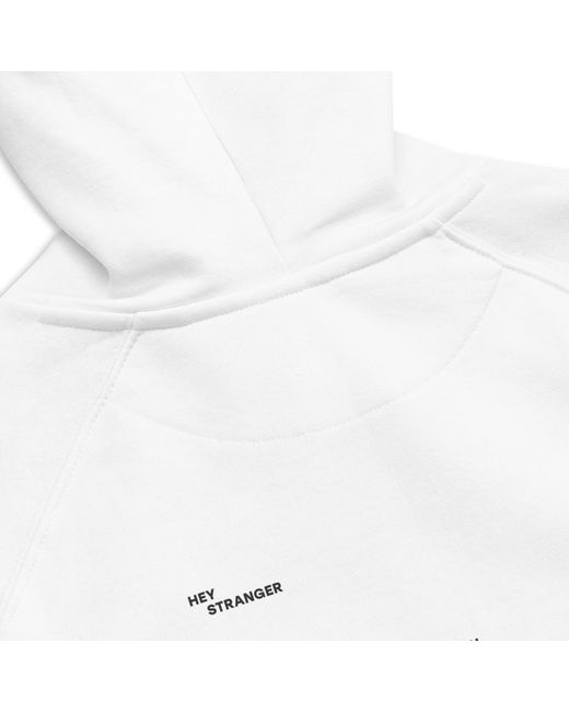 Anchor and Crew White Seven You Are Enough X Mental Health Editions Organic Cotton Hoodie