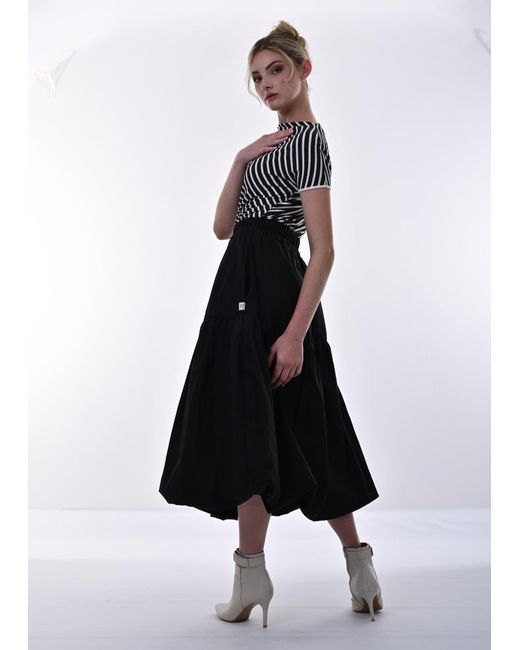 Frock Tales Black Oyster Top