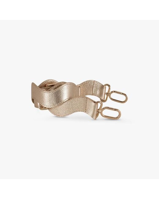 Womads Metallic Brilliant Wavy Strap