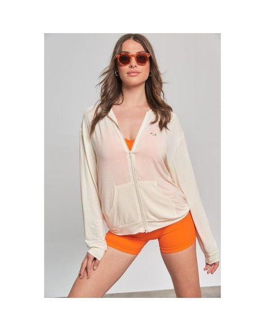 Altra Volta Natural Neutrals Core Motion Zip Jacket