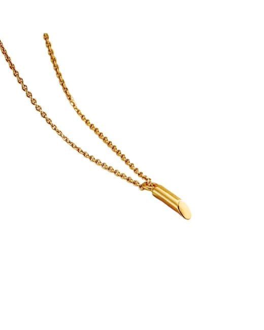 Posh Totty Designs Metallic Plated Mini Flow Bar Necklace