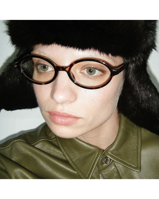 Reality Eyewear Brown The Bessette Blu Light