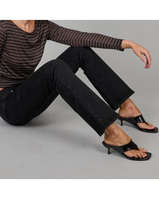 Love and Nostalgia Blue Killer Low Rise Bootcut Jean