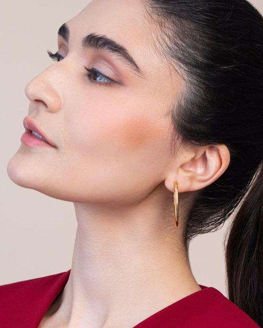 Zynnia Collective Metallic Lume Hoops