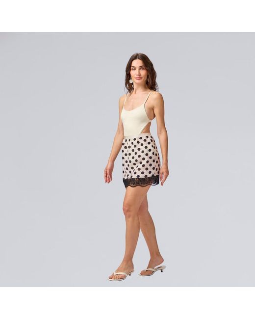 GLAM ON YOU Black Poisette Skirt