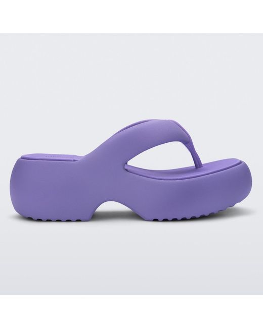Melissa Purple Free Fuzzy Platform