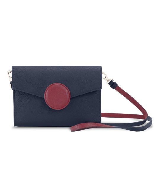 CAMPO MARZIO Roma 1933 Blue Phoebe Clutch Bag