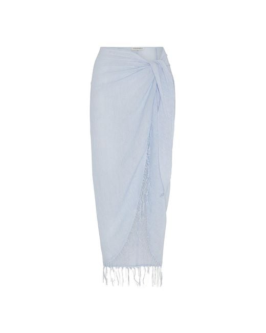 The Summer Edit Blue Layla Line Pareo