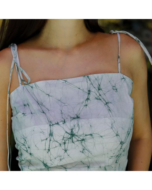 Celeste Mendis Gray August Top