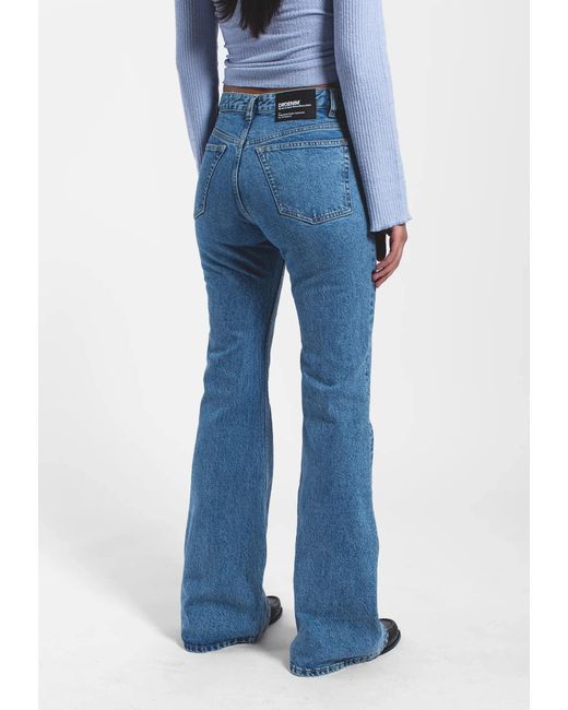 Dr. Denim Blue Elba Mid Bootcut