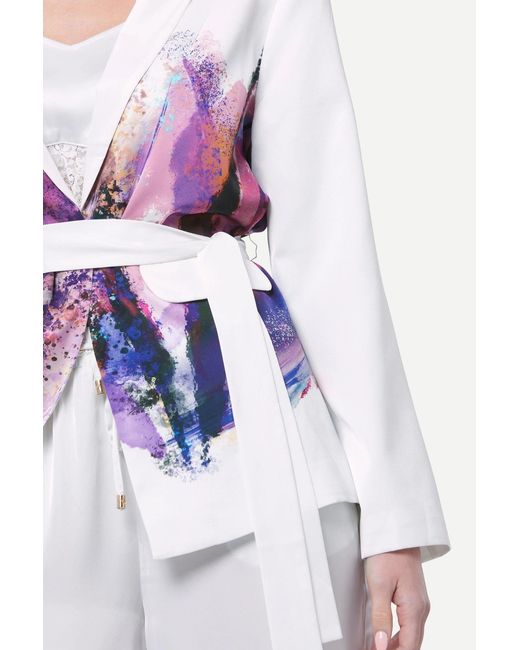Zafur Purple Mayfair Blazer