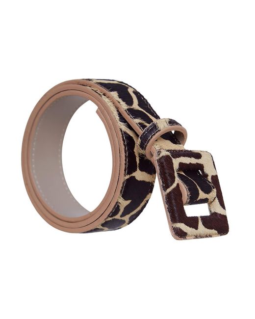 BeltBe Black Neutrals Mini Square Buckle Belt