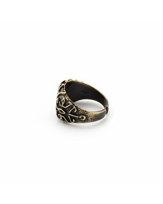 By Virgo Black Ravena Ring