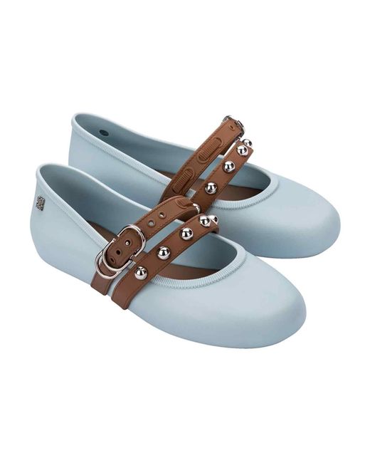 Melissa Blue Soft Ballerina Studs