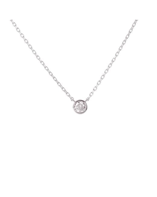 BLOOMTINE | Earth Angel HQ Metallic Illuminess Sterling 6Mm Moissanite 'The Light Inside You' Choker