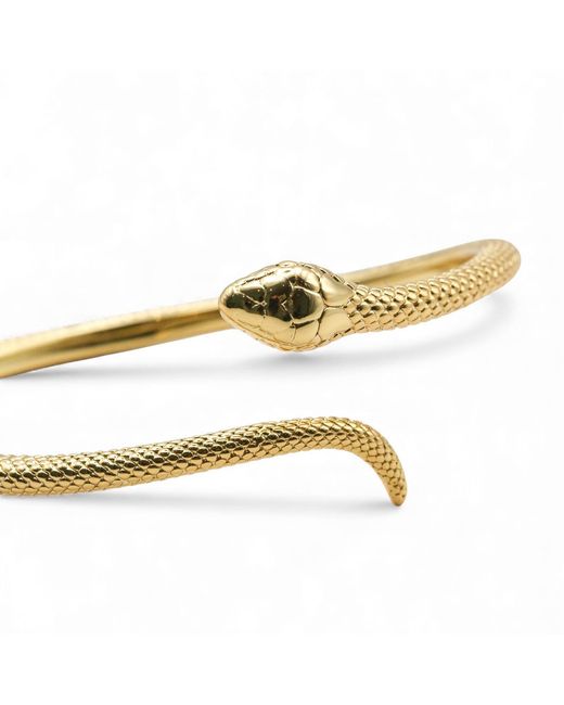 Miss Cecilia Metallic The Serpent Bangle