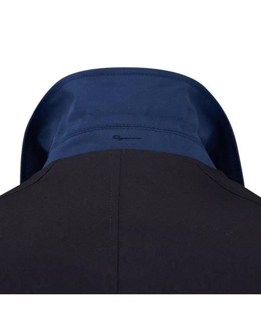 Guards London Blue Montague Reversible Raincoat for men