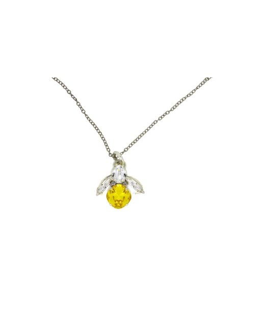 Vicki Sarge Black The Bee Necklace