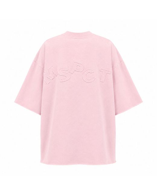 mysimplicated Pink Mspct Patch Tee Faded Rose W