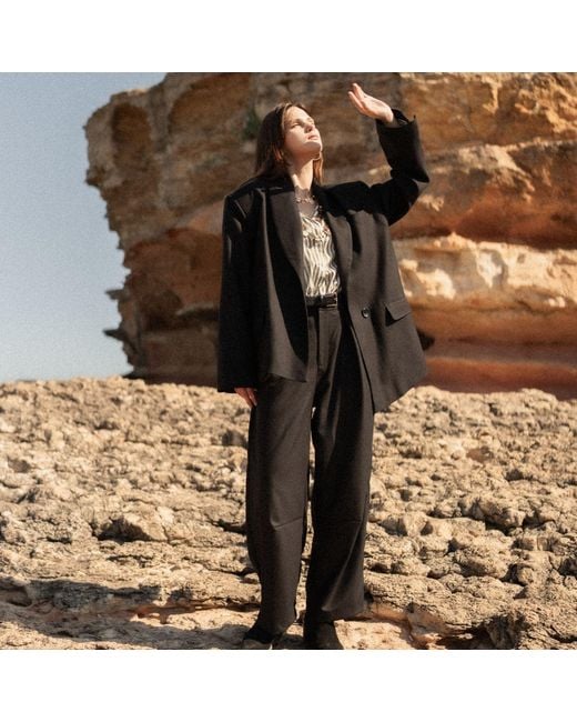 Thisisu Collection Black Arya Pant