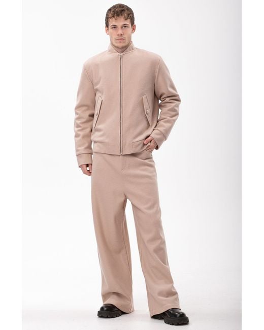 Maison Bogomil Pink Bomber Jacket for men