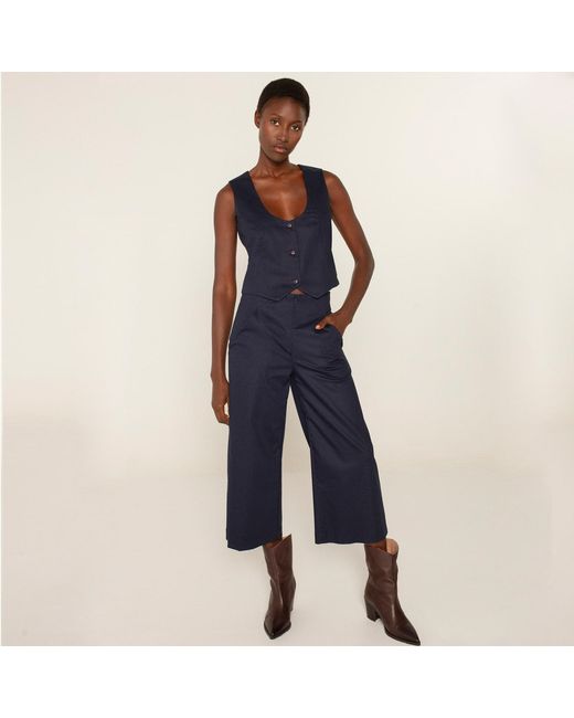 Undertake Studio Blue Kassel Tencel Lyocell Culotte