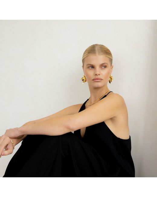 Arctic Fox & Co. Yellow Statement Earrings