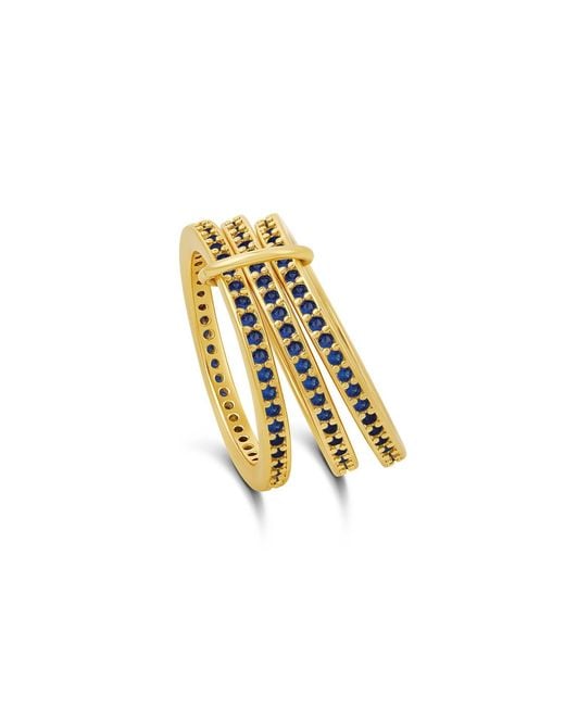 SHYMI Metallic Stack Ring