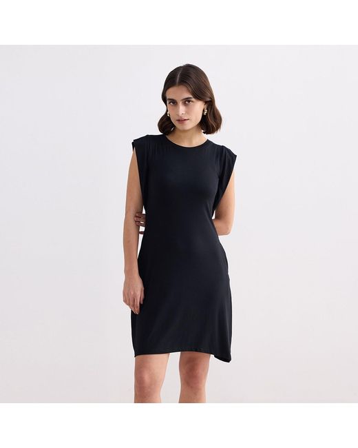 REISTOR Blue Muscle Tee Short Dress