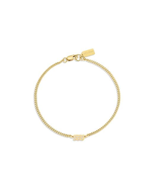 SET & STONES Metallic Angel Numbers Bracelet