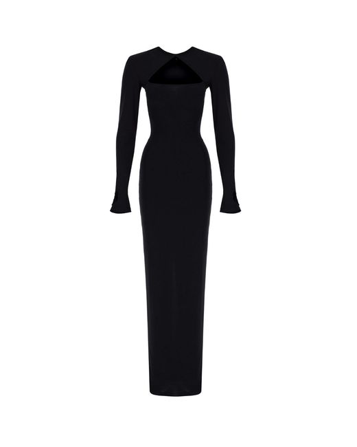 Herfetch Black Maxi Darcy Dress