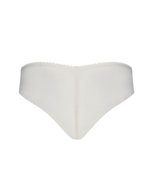 Daily Underwear White Brazilian Panties Ombre