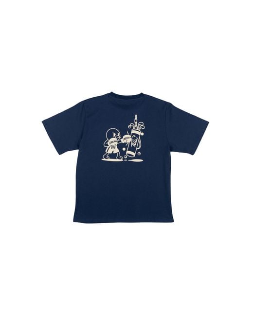 FELLA SWIM Blue Double Bogey Boxer T-Shirt for men