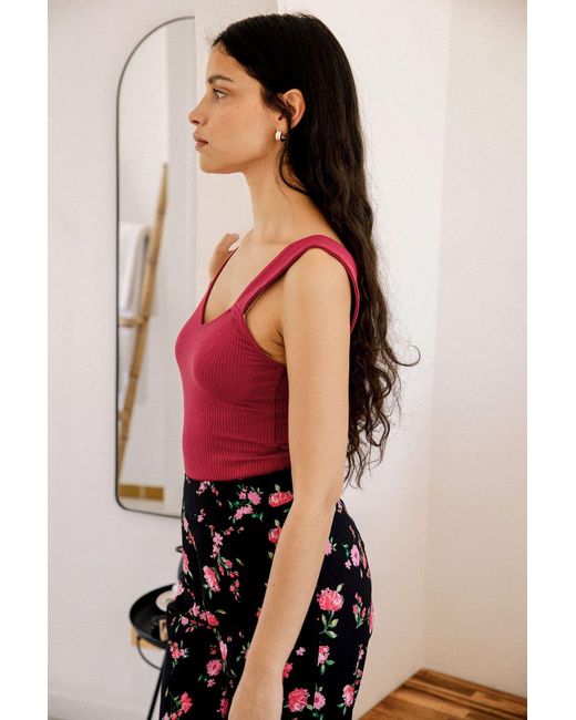 AVANI Apparel Red Bodysuit Alysse